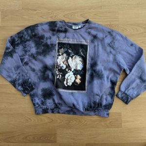 Crystal Dreams 💎🔮Oversized Sweatshirt Tie-Dye